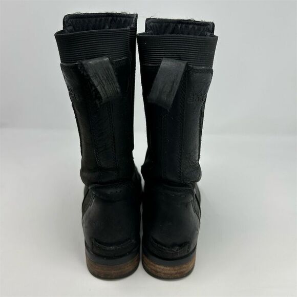 Sorel Women's Emelie Black Waterproof Pull On Mid-Calf Chelsea Boots Size 6.5 - Picture 9 of 13